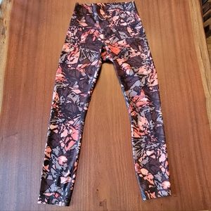 Lululemon Wunder Under Pant (Hi-Rise)Paint Storm Espresso Multi
